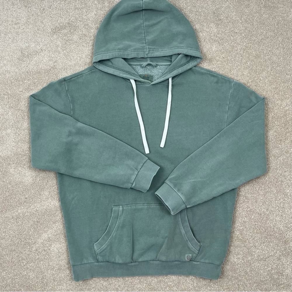 Marine Layer Green Hoodie